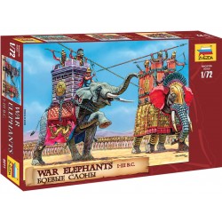 Zvezda figurky War Elephants III-II B. C. (1:72)