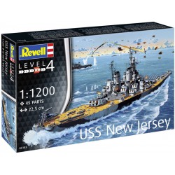 Revell USS New Jersey (1:1200)