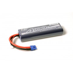 NOSRAM 4100mAh - 7.4V - 50C LiPo Car Stickpack Hardcase -...