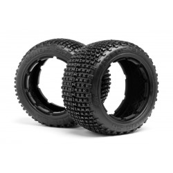 Khaos Tire (White/Baja 5B/Rear/2Pcs)