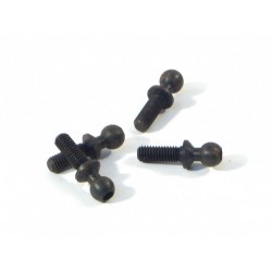 Kulové čepy 4.3x13mm (2mm závit/4ks)