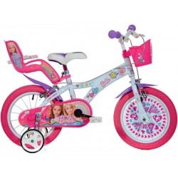 DINO Bikes - Dětské kolo 14" Barbie