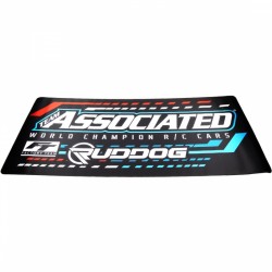 RUDDOG / Team Associated - pracovní podložka 110x50 cm -...