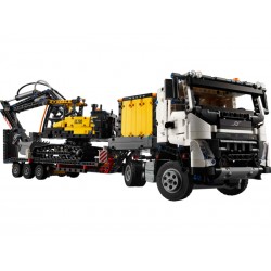 LEGO Technic - Nákladní auto Volvo FMX a elektrický bagr...