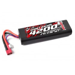 Sport Racing 50C - 4200mAh - 7,4V 2S - LiPo Stick...