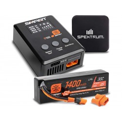 Spektrum Smart Powerstage G2 Car 7.4V 1400mAh IC2, S100,...