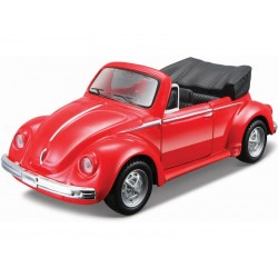 Maisto Volkswagen 1303 Cabriolet 1:36 červená