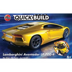 Airfix Quick Build - Lamborghini Aventador žluté