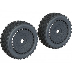 Arrma kolo s pneu dBoots 2-HO, disk černý (2)