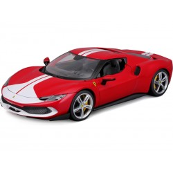 Bburago Ferrari 296 GTB Assetto Fiorano 1:18 červená