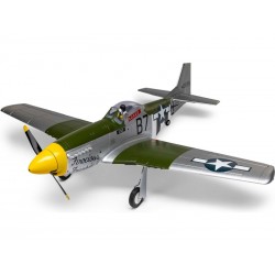 E-flite P-51D Mustang 1.0m AS3X+ SAFE Select BNF Basic