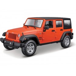 Maisto Jeep Wrangler Unlimited 1:24 2015 oranžová