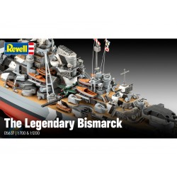 Revell The Legendary Bismarck (1:700 + 1:1200) (giftset)