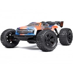 Arrma Kraton 6S V6 BLX 1:8 4WD RTR modrá/oranžová