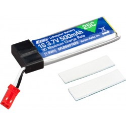 E-flite LiPo 3.7V 500mAh 25C JST