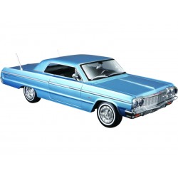 Maisto Chevrolet Impala SS 1964 1:26 modrá metalíza