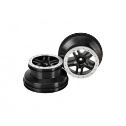 Traxxas disk 2.2/3.0" SCT Split-Spoke černý-saténový (2)...