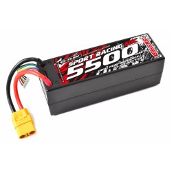 Sport Racing 60C - 5500mAh - 14,8V 4S - LiPo Stick...