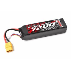 Sport Racing 60C - 7200mAh - 11,1V 3S - LiPo Semi-Soft...