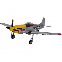 E-flite P-51D Mustang 0.49m Detroit Miss SAFE Select BNF...