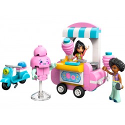 LEGO Friends - Stánek s cukrovou vatou a skútr