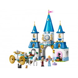 LEGO Disney Princess - Popelčin zámek a kočár s koňmi