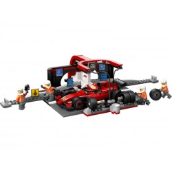 LEGO City - Zastávka v boxech F1® a personál s vozem Ferrari