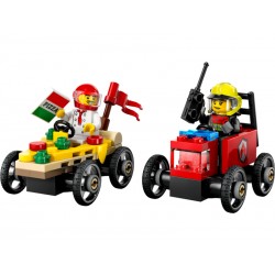 LEGO City - Závodní balíček: Rozvoz pizzy vs. hasičské auto