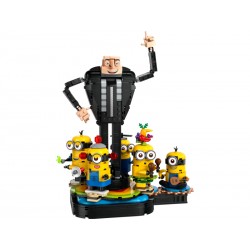 LEGO Já, padouch 4 - Gru a mimoni z kostek