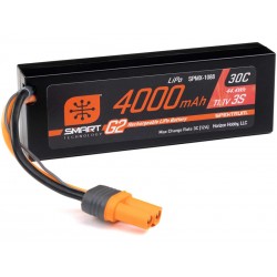 Spektrum Smart G2 LiPo 11.1V 4000mAh 30C HC IC5