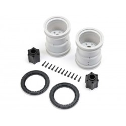 Losi kolo 2.6", beadlock kroužek černý (2): LMT 2.0