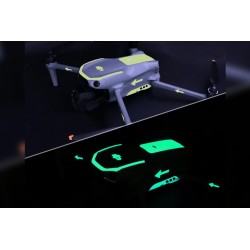 DJI Air 3S / Air 3 - Noční svítící nálepka (Light Green)