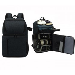 Dvouvrstvý DIY polyesterový batoh pro fotoaparáty