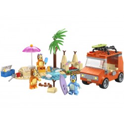 LEGO Bluey - Bluey a rodinný výlet autem na pláž