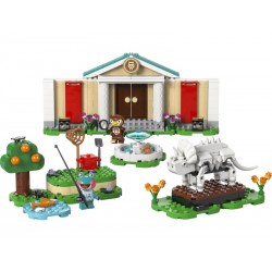 LEGO Animal Crossing - Blathers a jeho muzejní sbírka