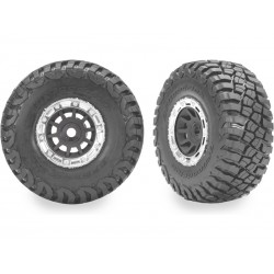 Traxxas kolo 1.4", šedý disk, pneu BFG Mud-Terrain (2)