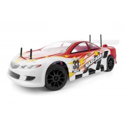 HiMOTO 1:10 Onroad NASCADA Brushless 2,4 GHz RTR set,...
