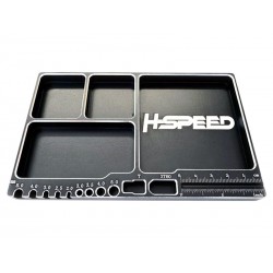 H-Speed miska na drobné díly hliníková
