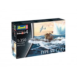 Revell German Submarine Type VII C/41 (1:350) (starter set)