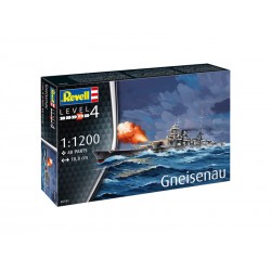 Revell Battleship Gneisenau (1:1200) (starter set)