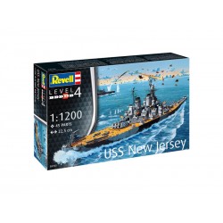 Revell Battleship USS New Jersey (1:1200) (starter set)